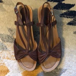 Dansko Brown Leather Sandals